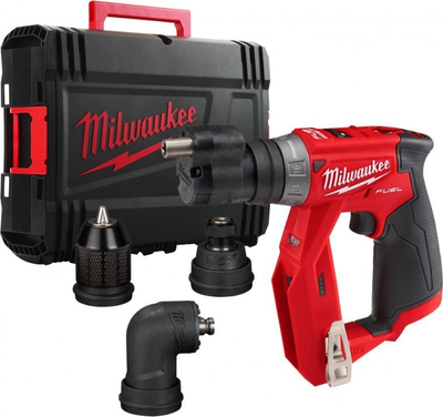 Stërvitëse me kënd Milwaukee M12 Fuel, 12V, pa furça, e kuqe