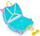 Детски куфер Trunki Ride-On Unicorn TRU0109, куфер за јавање, шарен