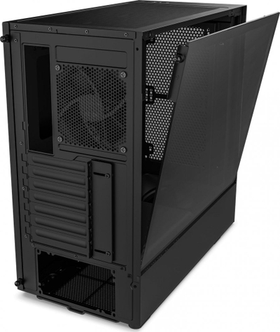 Kasë për kompjuter Nzxt H5 Flow (CC-H51FB-01), e zezë