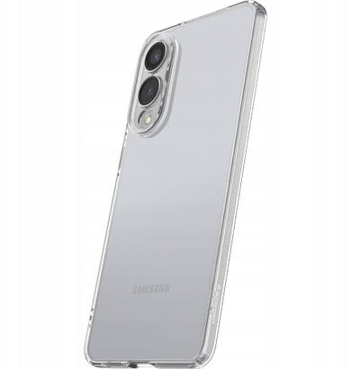 Kapak telefoni Spigen Crystal Flex, për Samsung Galaxy S25 Edge, transparent