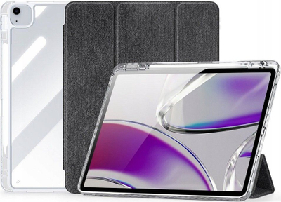 Mbulesë tableti DUX DUCIS UNID, për iPad Air 13 M2, me mbajtëse stylus, e zezë