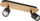 Plafonierë TK Lighting Top Wood 3291, 2 spote, GU10, dru i çelët e zezë