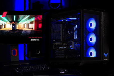 Гејминг компјутер Actina Intel Core Ultra 9 285K, 32GB RAM, 2TB SSD, RTX 4090, црн