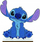 Set kreativ Crystal Art Buddies Disney Stitch, shabllon druri 11 cm, bazë 8 cm, shumëngjyrësh