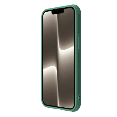 Mbulesë telefoni Nillkin CamShield Pro për iPhone 16e, me kapak kamere, antirrëshqitëse, jeshile