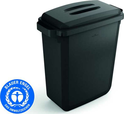 Kosh plerash Durable 1800503050, plastikë, 60L, gri e errët