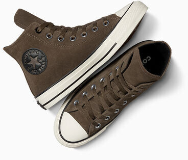 Atlete për meshkuj Converse Chuck Taylor Suede Sneakers, të kafta