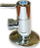Valvul këndore qeramike, 1/2" x 1/2", krom