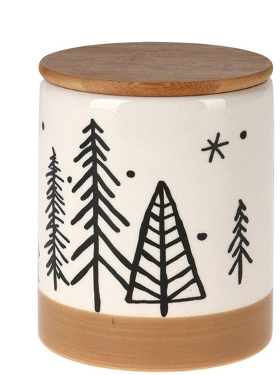 Kavanoz qeramik StorageXmas Tree, 330 ml
