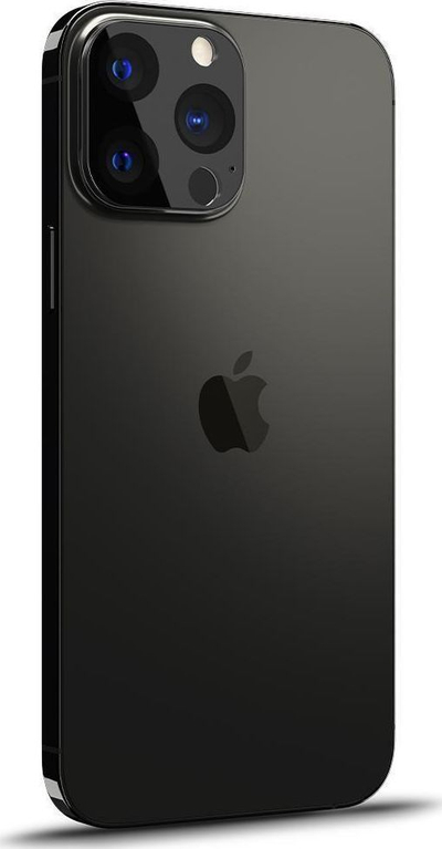 Mbrojtëse kamere Spigen GlasTR Optik për iPhone 13 Pro dhe 13 Pro Max, xham i fortë i temperuar, 2 copë, e zezë