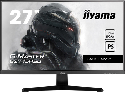 Monitor iiyama G-MASTER, 27", 1920 x 1080, Full HD, 100 Hz, i zi