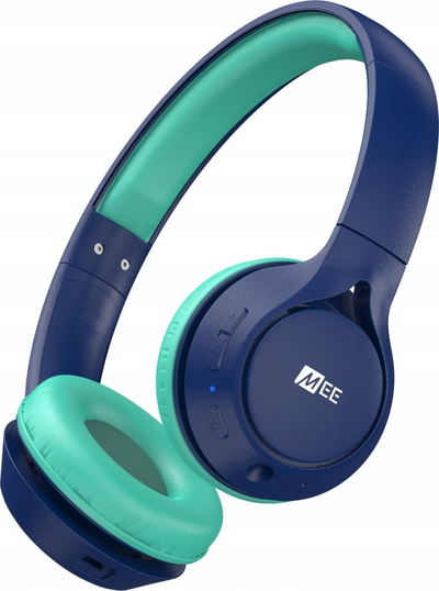 Kufje për fëmijë MEE audio KidJamz KJ45BT, pa tela me Bluetooth, kufizues volumi 85 dB, jeshile e çelët