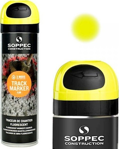 Флуоресцентен спреј за обележување SOPPEC TrackMarker, 500 ml, жолт