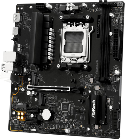 Pllakë amë ASRock A620AM X, DDR5, PCIe 4.0, MicroATX