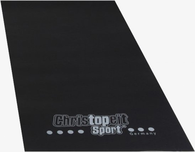 Tapet mbrojtës për dysheme Christopeit Floor Protection Mat 1400, për pajisje fitnesi, ngjyrë e zezë