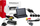 Set sensor parkimi me ekran LCD, 4 sensorë, kamerë mbrapa HD-307-IR, e zezë