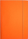 Folder A4 Promised Land, me kapse elastike, me shkëlqim, portokalli