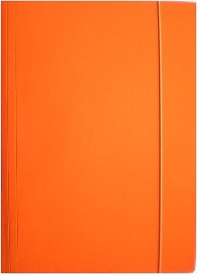 Folder A4 Promised Land, me kapse elastike, me shkëlqim, portokalli