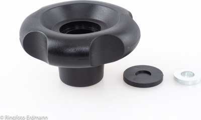 Kapak-vidhë zëvendësues Manfrotto R132,27 Claw Ball me kapak, i zi