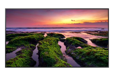 Професионален екран Samsung QB75B, 75\", 4K, Wi‑Fi, црн