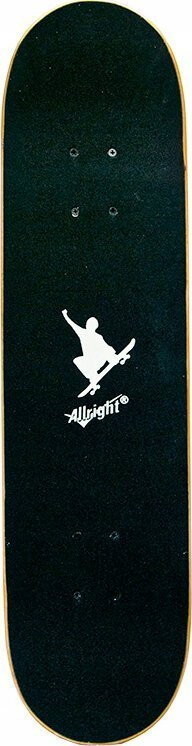 Skateboard Allright Tags, 9 shtresa panje, kushineta ABEC 9, shumëngjyrësh