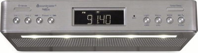 Radio kuzhine Soundmaster UR2045SI, DAB+, FM, Bluetooth, argjend