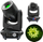 Reflektor LED LIGHT4ME 150 Spot Ring, 150W, unazë RGB, i zi