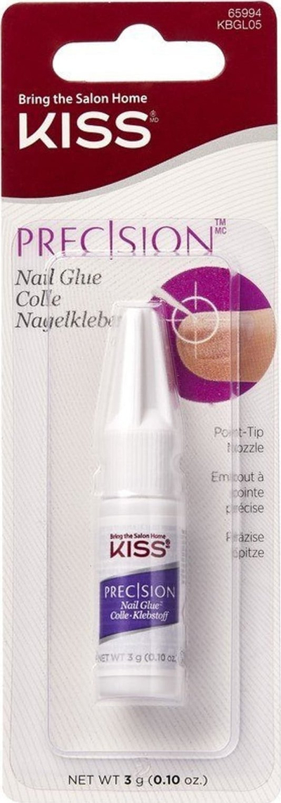 Ngjitës për thonj KISS Precision Nail Glue, 3g, thahet shpejt