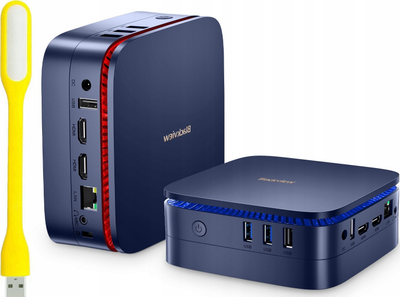 Mini PC Blackview MP60, Intel Celeron N5095, 16GB RAM 1TB SSD, blu