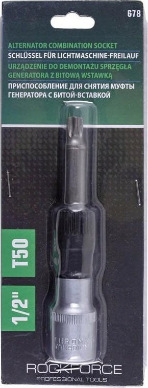 Çelës alternatori Rockforce T50, lidhje 1/2", për rrotulla alternatori