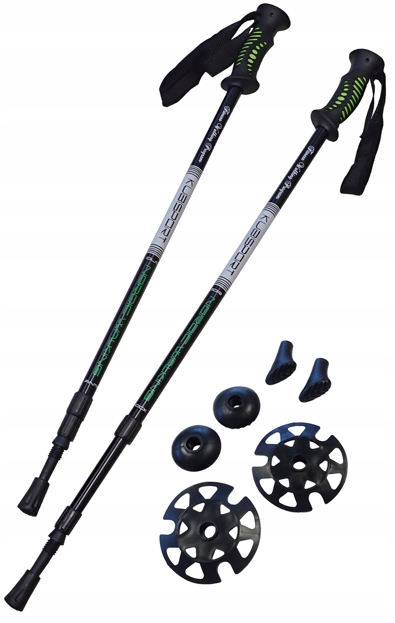 Shkopinj trekking Kubisport R, palosës, antishock, 72-145cm