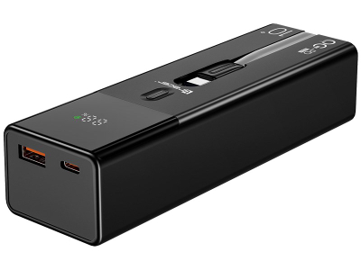 Powerbank Tracer Quant, 10000mAh, 100W PD QC, i zi