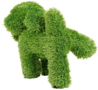Figurë dekorative bari Kögler AniPlants Dog, rezistente ndaj motit, jeshile