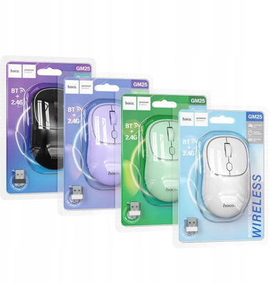 Maus wireless Hoco Royal GM25, 1600 DPI, 2.4G, lejla