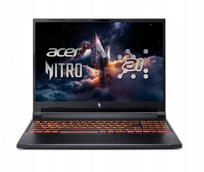 Laptop гејминг Acer Nitro V 16 Ryzen AI 7, 16\", 32GB RAM, 1TB SSD, RTX 5070, црн