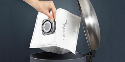 Fshesë me korrent me qese Tefal Compact Power TW3931, 900W, depozitë 3L, blu