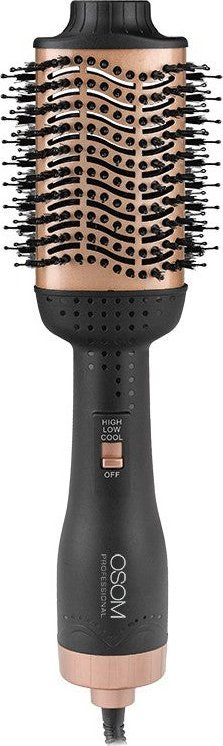 Styler flokësh Osom Professional OSOMP01HD, turmalinë dhe jonizim, i zi