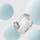 Mbrojtëse kufjesh Tech-Protect Slim Hook për Apple AirPods 4, transparente