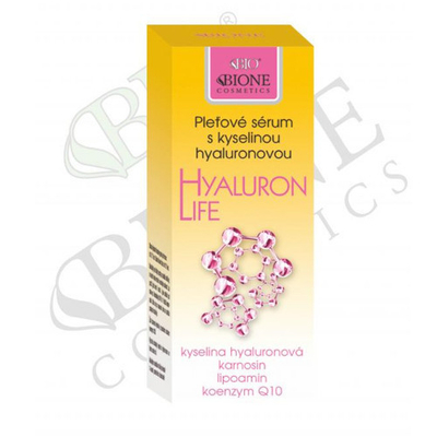 Serum anti-rrudhë Bione Cosmetics Hyaluron Life, 40 ml