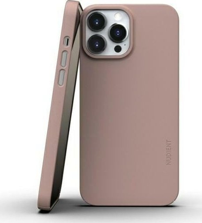 Kapak telefoni Nudient Thin Case V3 MagSafe për iPhone 13 Pro Max, 1mm, polikarbonat, rozë Dusty Pink