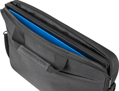 Çantë laptopi Natec Beira NTO-2056, 15.6", me rrip shpatulle, e zezë