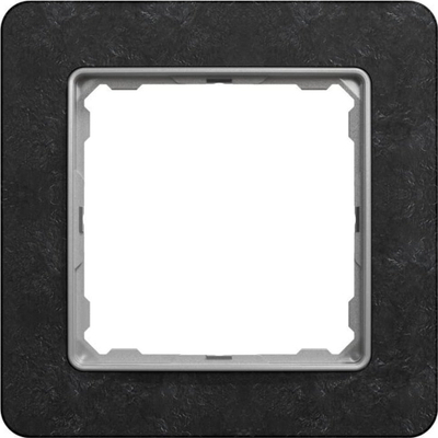 Kornizë dekorative Sedna Elements Single Frame, 1 vend, efekt guri, gri e errët