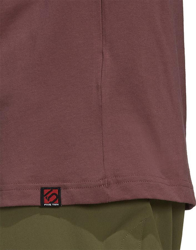Bluzë burra adidas 5.10 Glory Tee M H59754, pambuk poliester, e rozë e errët