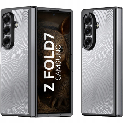 Kapak telefoni Dux Ducis Aimo Series për Samsung Galaxy Z Fold7, mbrojtës, i zi