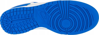 Atlete Nike Dunk Low M FN3416-001, lëkurë natyrale, shollë gome, bardh e blu