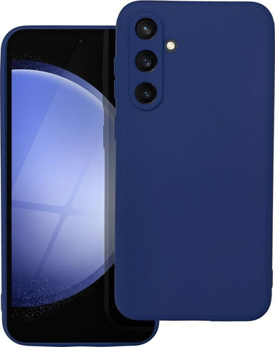 Mbrojtëse silikoni për Samsung Galaxy S23 FE, soft case, blu e errët
