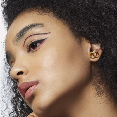 Laps sysh Valentino Twin Liner, eyeliner 2 në 1, xhel edhe i lëngshëm, i zi