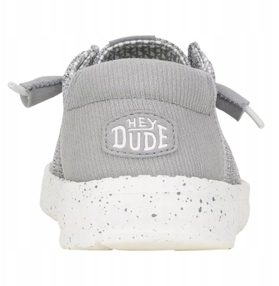Këpucë femrash Hey Dude Wendy Stretch Sox W 41878-007, tekstil, gri