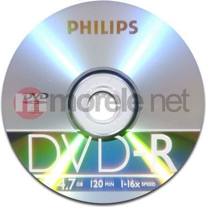 Disqe DVD R Philips PHOVRG471016SP, 4.7GB, 16x, paketë 10 copë