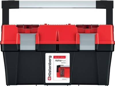 Organizuesi i veglave Prosperplast Aptop Plus, i kuq/transparent